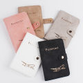 Waterproof Passport Holder Covers Case Travel PU Leather Credit Card Wallet Cute Passport Book For Women/Men Passport Cover.