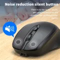 Aieach Rechargeable Wireless Bluetooth Mouse Silent WIRELESS COMPUT MOUS USB Ergonomic Gamer Mouse For Computer Laptop Macbook. 