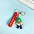 Anime Bad Guys Figure Keychain Cute Mr.Wolf and Mr.Piranha 3D Doll Schoolbag Pendant Fashion Keyring Jewelry Kid's Toy Gift. 