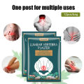 1/5 Bag Lumbar Vertebra Patches Wormwood Self-heating Patch Exercise Yoga Long-Lasting Warm Stickers Non-woven Fabric Patches.
