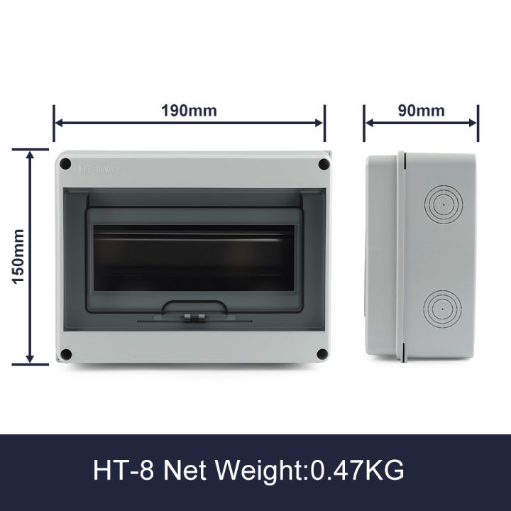 IP65%20Waterproof%20Distribution%20Box%20HT-5/8/12/15/18/24%20WAY%20ABS%20Plastic%20Outdoor%20Electrical%20Junction%20Box%20PV%20Comniner%20Enclosure%20-%20Image%207