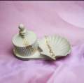 Pack of 3beautiful jewelry box,tray with gold touch,Decoration Pieces For Home, 3 PCs. Decoration Pieces, Decoration Items For Home, Home Decoration Set. Home Decor Set. Fancy Decoration Pieces, Fancy Decoration Items. Decoration Pieces For Room Decor. 