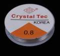 Elastic Stretch Silicon Elastic Thread - 0.8 Crystal Tec for Fashionable bracelet making Set. 