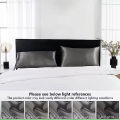 2pcs Satin Silk Pillowcase for Hair and Skin, Coral Pillow Cases Standard Size Set of Super Soft Pillow Case.