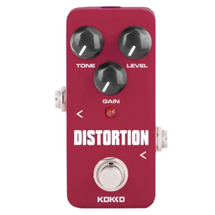 Kokko Distortion Electric Guitar Effect Peda FCP-2 Mini Pedal Two-Stage Distortion Connection Effect Electric Guitar Accessories