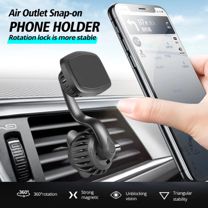 Car Bracket Phone Holder 360 Degree Rotating Magnetic
