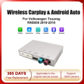 Wireless CarPlay Interface For Volkswagen Touareg RNS850 2010-2018 with Android Auto Voice Control Mirror Link camera.