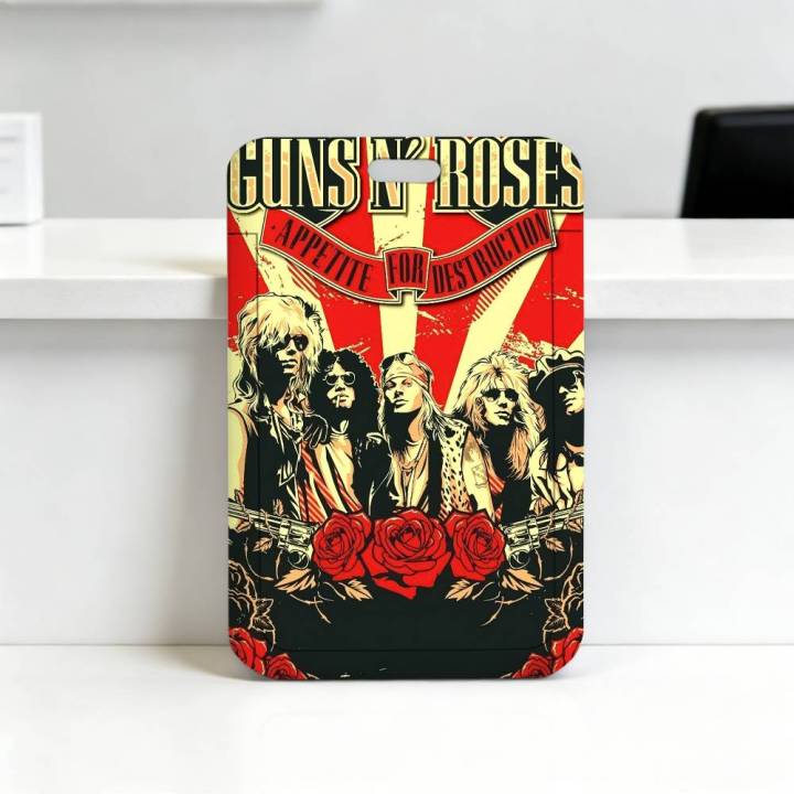 G- Band R-rosess Black Nylon Lanyard Card Holder Set ID Preventing Loss ...