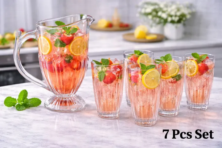 Delisoga%207%20Pcs%20Glass%20Water%20Set,%20Premium%20Quality%20Glassware%20Water%20set%20in%20gift%20box%201pc%20of%20jug,and%206%20pcs%20of%20glasses%20-%20Image%206