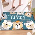 Cute cartoon bathroom door mat carpet 40*60/50*80cm. 