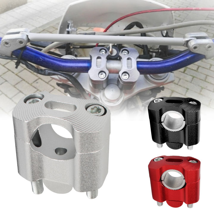 Handlebar Risers Adapter 22mm 28mm for 7/8" Motorbike Motorcycle Handlebar Clamp 1 Pair Off Road Motorcycle Bar Clamps