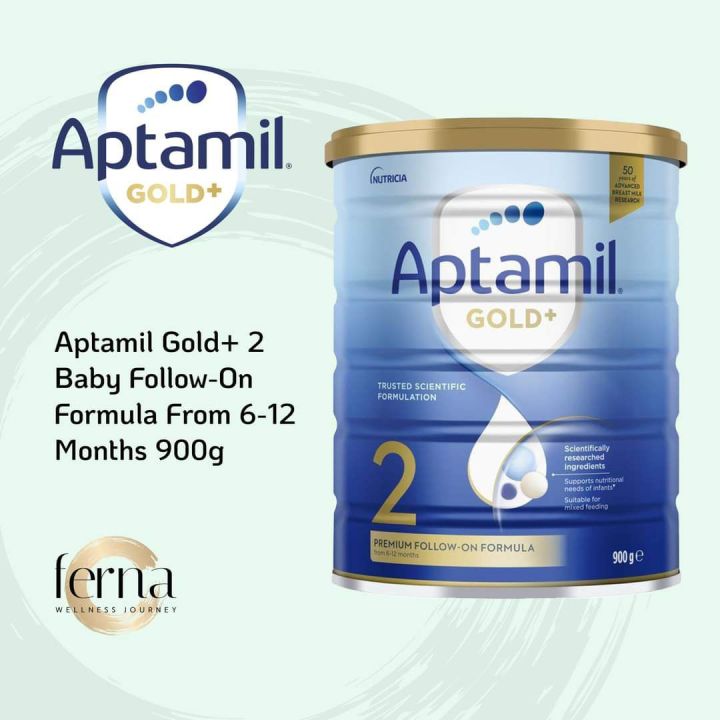 Aptamil gold 2 formula powder 900g