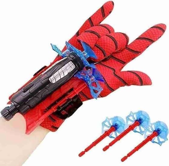 Spider Web Shooters Toy for Kids Fans, Hero Launcher Wrist Toy Set,Cosplay Launcher Accessories,Sticky Wall Soft  Funny Children's Educational Toys
