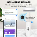 Tuya WIFI Temperature and Humidity Sensor Hygrometer Thermometer with/No LCD Display Indoor Support Alexa Assistant.