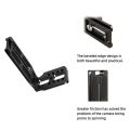 L Bracket Quick Release L Plate Universal Camera 1/4 Inch Screw Swiss Vertical Video Compatible With Nikon Canon Sony Fuji. 