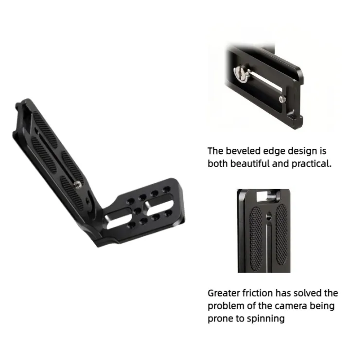 L%20Bracket%20Quick%20Release%20L%20Plate%20Universal%20Camera%201/4%20Inch%20Screw%20Swiss%20Vertical%20Video%20Compatible%20With%20Nikon%20Canon%20Sony%20Fuji%20-%20Image%202