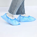 1Pack Plastic Shoe Cover 100pcs/Pack Disposable Waterproof Dustproof Thickened Plastic One Size Foot Cover For Home. 