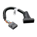 USB2.0 9Pin to USB3.0 19pin Front Panel Connector Converter USB 3.0 19/20pin to USB 2.0 9pin Header Male To Female. 