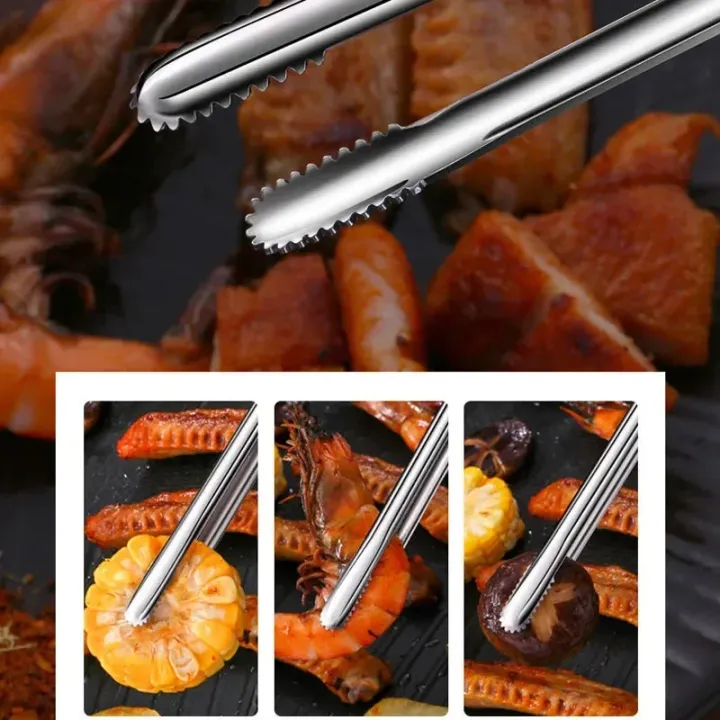 Stainless%20Steel%20Grill%20Tongs%20Food%20Clip%20BBQ%20Steak%20Clip%20Bread%20Tong%20Cooking%20Utensils%20Party%20Non-Slip%20Kitchen%20Gadgets%20Accessories%20-%20Image%204