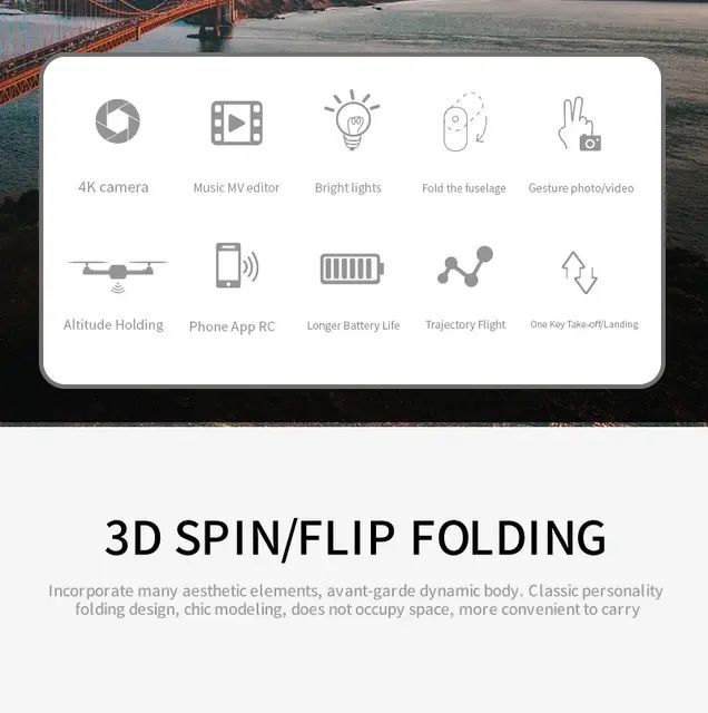 RC%20Foldable%20Quadcopter%20Dron%20Helicopter%20Toys%20Gift%20E88%20Pro%20WIFI%20FPV%20Drone%20Wide%20Angle%20HD%204K%201080P%20Camera%20drone%20with%20Height%20Hold%20-%20Image%205