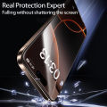 2Pcs Full Cover Tempered Glass For iPhone 17 16 15 14 13 12 11 Pro Xs Max X XR Screen Protector With Dust Free Install Box Film. 