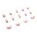 Nail Art Full Cover Artificial Fake Nails Patch with Drill Three-dimensional Relief Butterfly Nail Piece Detachable False Nails. 