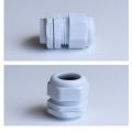 Waterproof Joint Cable Gland Plastic Cable Entry IP68 PG7 PG9 PG11 PG16 White Black Nylon Plastic Connector.