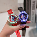 Cartoon Figure Children's Quartz Wrist Watches Fashion Luminous Silicone Kids Watch Boys Girls Birthday Festival Clock Gifts. 