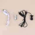Led USB Spotlight 3W DC5V Jewelry Cabinet Showcase Counter Lamp Surface Mounted Ceiling Mini Spot Light Switch Interface Sticker. 