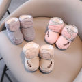 0-18months Plush Warm Kids Snow Boots Baby Boy Girl Shoes Cotton Shoes First Walkers Non-slip Infant Boot. 