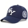Unisex Letter Embroidery Baseball Caps Spring and Autumn Outdoor Adjustable Casual Hats Sunscreen Hat. 