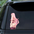 Car Sticker Anime Sexy girl  Camper Decal Motorcycle Funny Trunk Car Accessoires. 