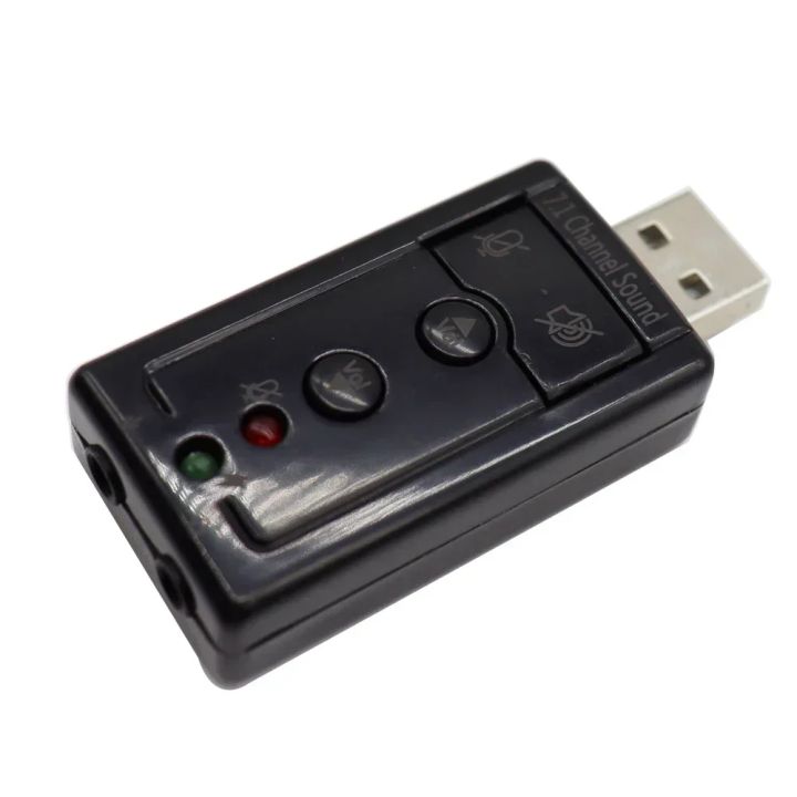 External USB Sound Card VIRTUAL 7.1 USB to Jack 3.5mm Headphone Audio Adapter Micphone Sound Card For Mac Android Linux