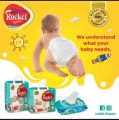 Rocket Premium Diaper Size 6 XXL (13-30KG) 52 Count. 