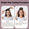 Heatless Hair Curlers Curling Rod Headband No Heat Hair Rollers Lazy Curls with Hook Sleeping Soft Flexi Rod Hair Styling Tools.