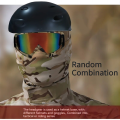 Camouflage Outdoor Riding Mask Outdoor Sun Protection Single Hole Quick Dry Mesh Mask. 
