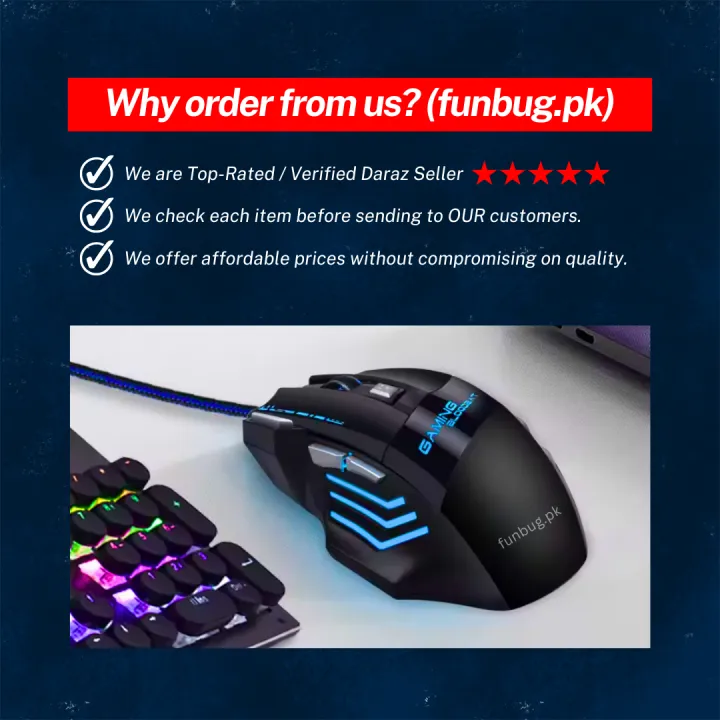 FunBug%207%20Buttons%20Sports%20Mechanical%20Wired%20Gaming%20Mouse%20RGB%20with%204-Levels%20DPI%20Control%20-%207%20Light%20Wired%20USB%20Optical%20Mouse%20with%20Side%20Buttons%20-%20Mouse%20with%20Pad%20for%20PC,%20Laptop,%20Computer,%20Gaming,%20Pubg%20Mobile%20-%20Image%209