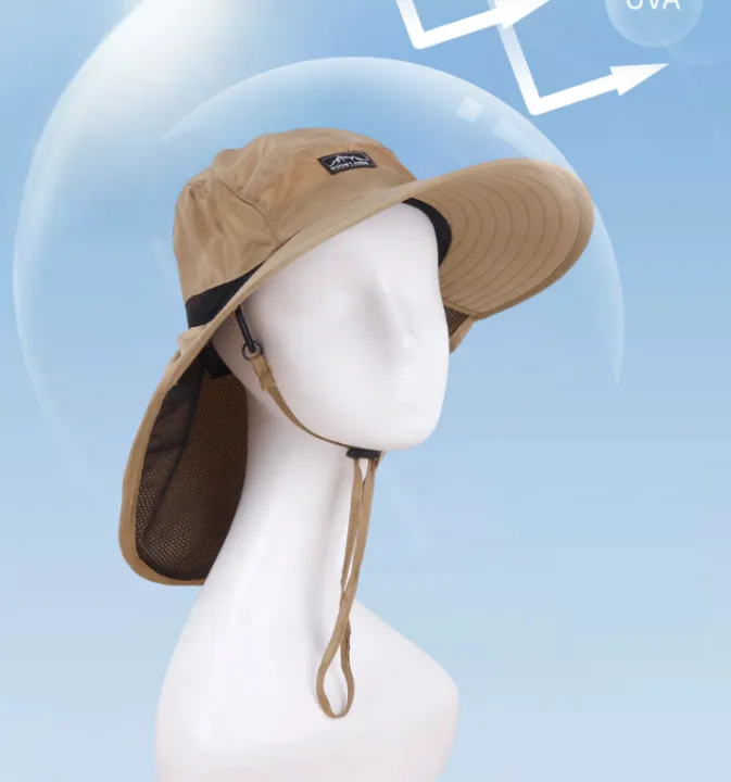 Unisex%20Wide%20Brim%20Hats%20Quick-drying%20Caps%20Bucket%20Mesh%20Breathable%20Sun%20Hat%20with%20Neck%20Flap%20for%20Fishing,%20Traveling%20O%20-%20Image%202