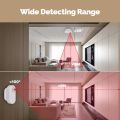 MOES Zigbee 3.0 Tuya Smart PIR Motion Sensor Human Body Infrared Detector Battery Powered Works with Smart Life App Alexa . 