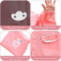 Kids Backpack Raincoat with Cartoon Print – Cute Animal Design Waterproof Hooded Rain Jacket for Toddler Boys Girls.