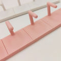 5pcs Nail Practice Display Stand Detachable Press on Nail Training Holder Plastic False Nail Polish Color Display Shelves Base. 