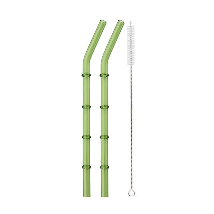 2/4Pcs%20Bamboo%20Design%20Drinking%20Glass%20Straws%20High%20Borosilicate%20Straw%20Set%20with%20Brush%20Milk%20Shake%20Coffee%20Cocktail%20Straw%20Bar%20Drinkware%20-%20Image%207