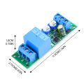 DC 5V 12V 24V Delay Open Delay Close Trigger Dual Delay Adjustable Relay Module Trigger Delay Relay Module (Delay On+Delay Off). 