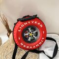 Tire Childrens Schoolbag Fashion Kindergarten Backpack Childrens Fun Cute and Cool Style Waterproof Breathable Wearresistant. 