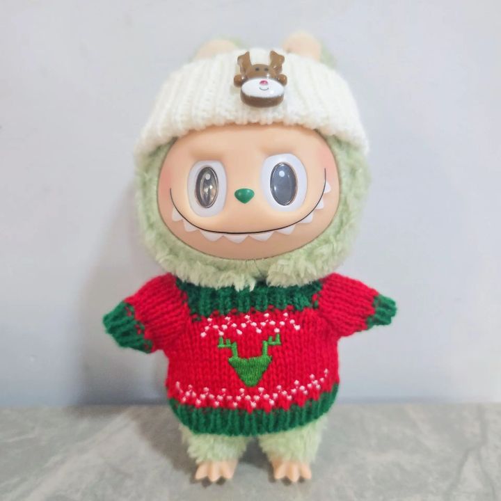 Doll%20Clothes%20For%2015-17CM%20Labubu%20Clothing%20Merry%20Christmas%20Hat%20Scarf%20Elk%20Snowman%20Set%20Mini%20Plush%20Doll%20Accessory%20New%20Year%20Dress%20%20-%20Image%208