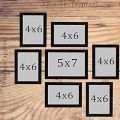 Crafts Wood Photo & Document Frames Wall Mount. 