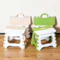 2024 New Plastic Folding Stool Portable Outdoor Small Stool Household Matzah Children Study Small Stool Train Small Bench Gifts. 