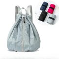 Outdoor Portable Waterproof Lightweight Sports Travel Bag Folding Bag Ins Backpack School Bag Female High School Backpack. 