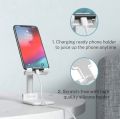 Foldable, Adjustable, Universal Mobile Stand  | Flexible Mobile Holder | Mobile & Tablet Holder |  Flexible Stand pack of 2. 