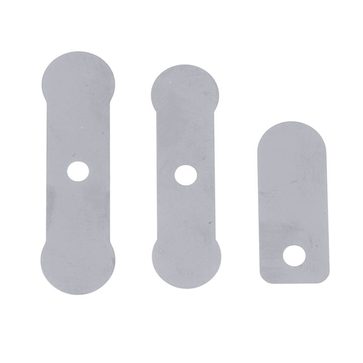 10pcs 3 Sizes Air Compressor Valve Plates Aluminum Sheet For Air Compressor Silent Oil Free Machine Compressor Valve Plate Set